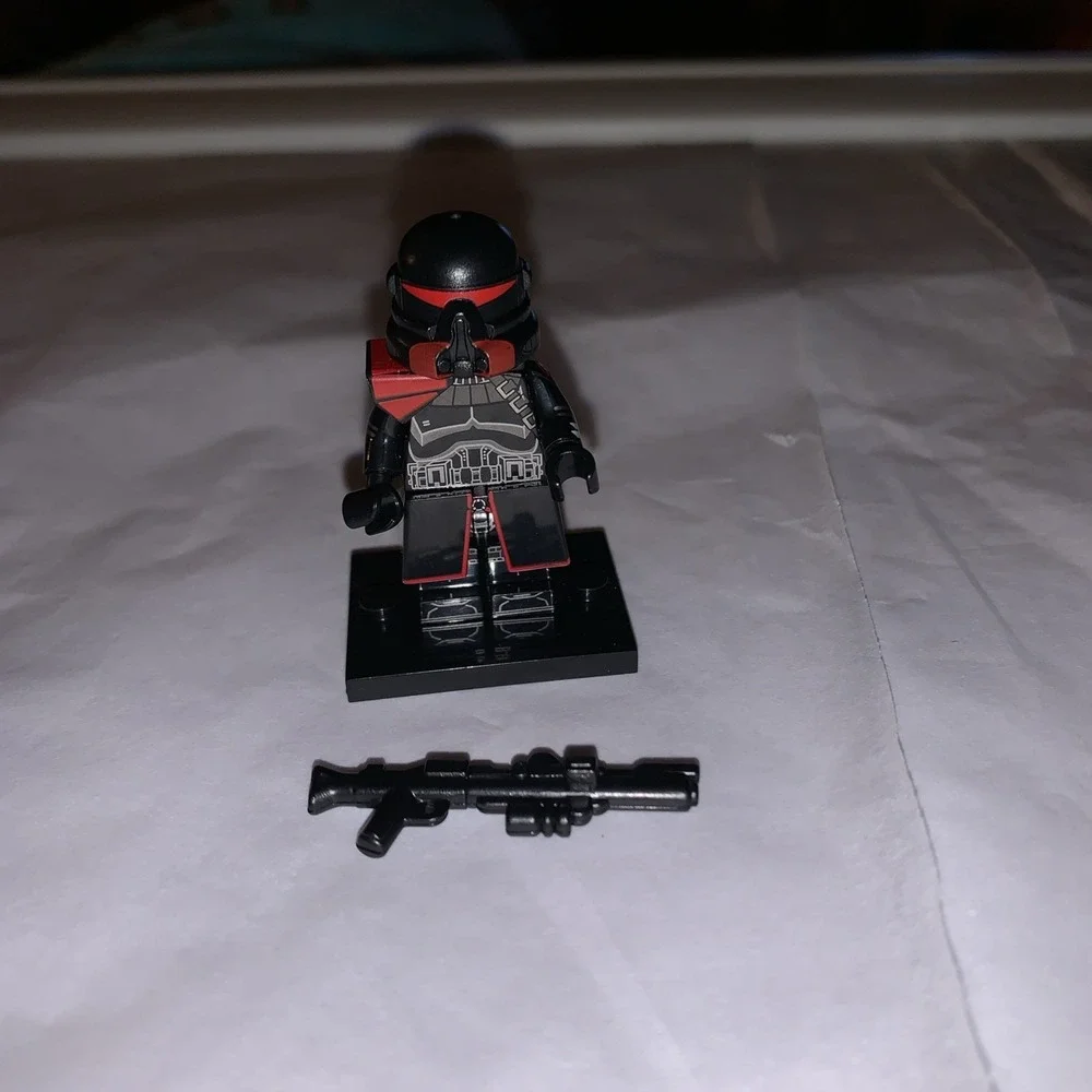 CUSTOM 3rd‎ Party Brick Star Wars Minifigure - Purge Trooper - The Clone Wars